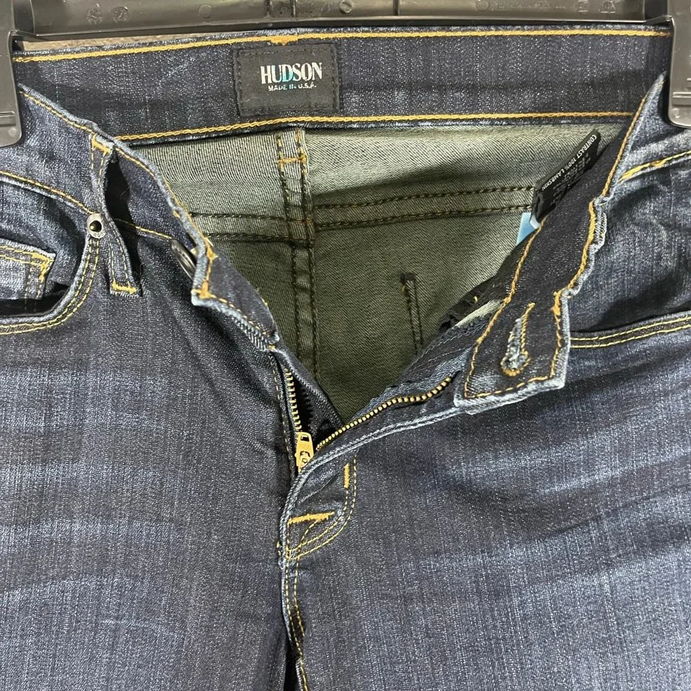 Hudson Women's Ava Super Skinny Cropped Jeans Size 27 Style WC4022DIF - Picture 7 of 11